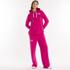 Felpa full zip con cappuccio da donna SS25