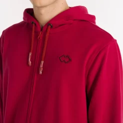 Felpa Hoodie con Zip Essential Plus