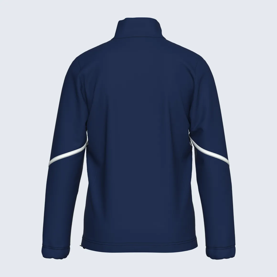 Felpa leggera con mezza zip Manfred da bambino