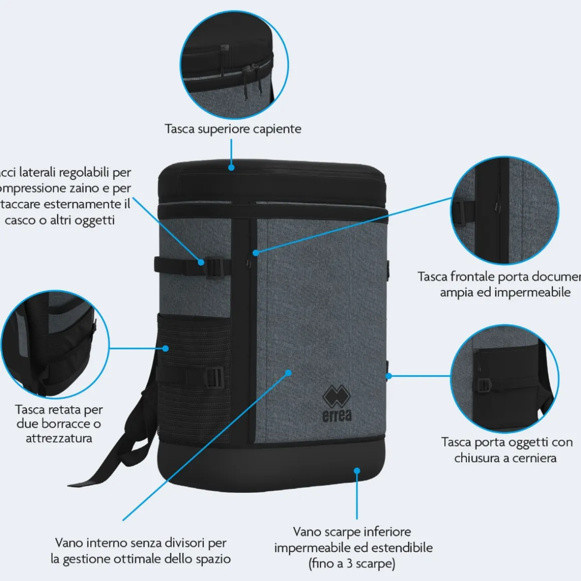 Zaino Multisport Blumm 45L